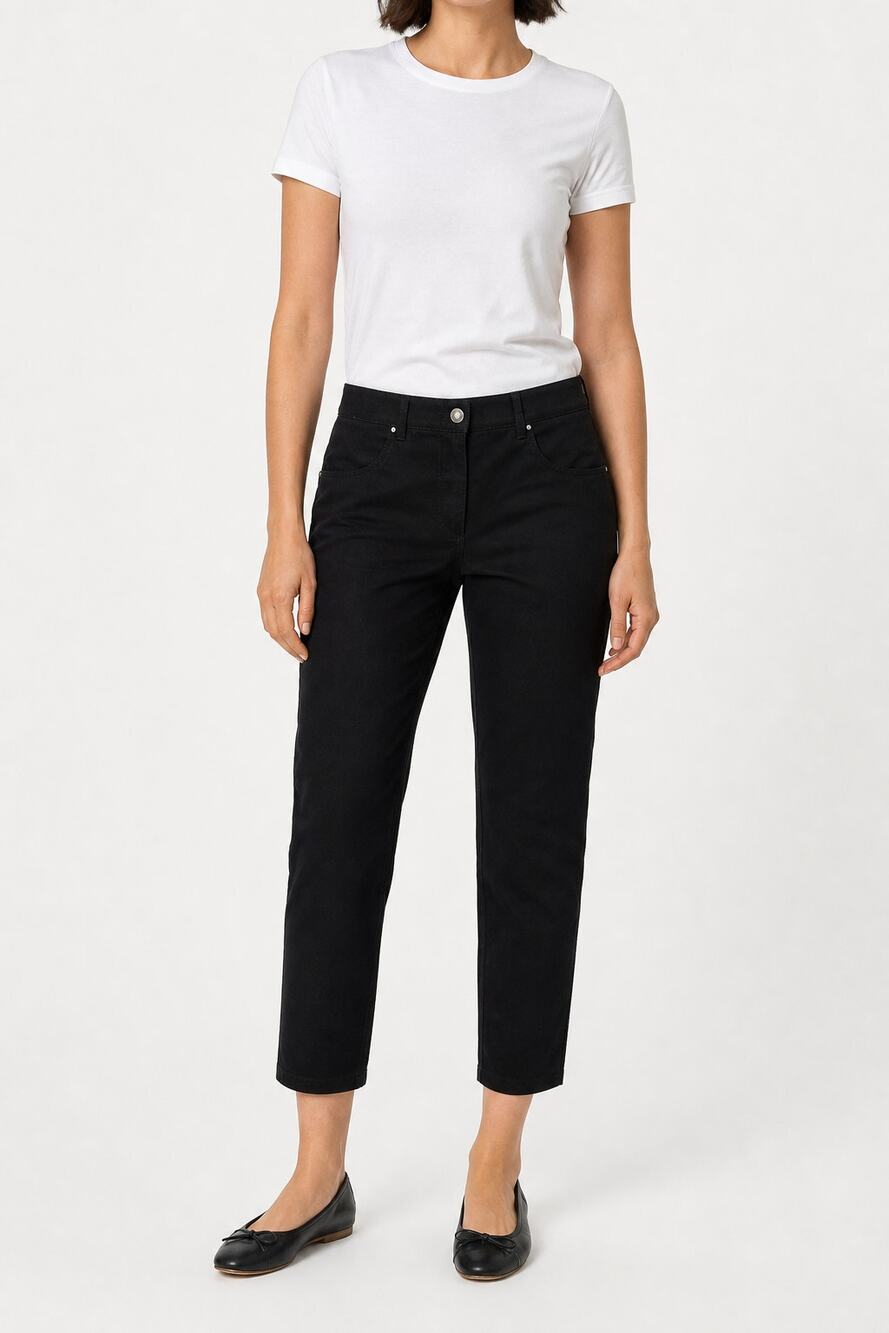 Louis Vuitton Uniforms Women's Black Cropped Pants Size 38 US 4/6